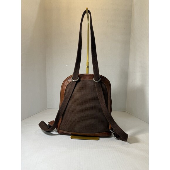 Jack Georges Voyager Convertable Crossbody Leather Bag Messenger American - Picture 4 of 16